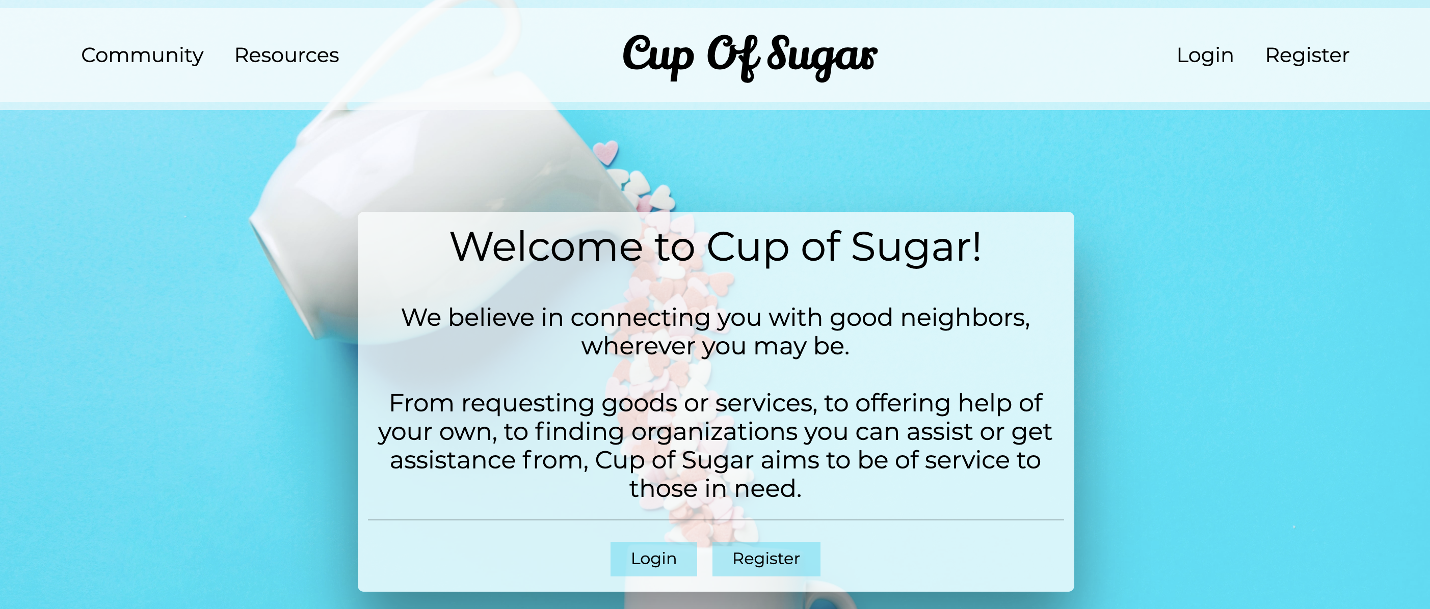 image of Cup of Sugar