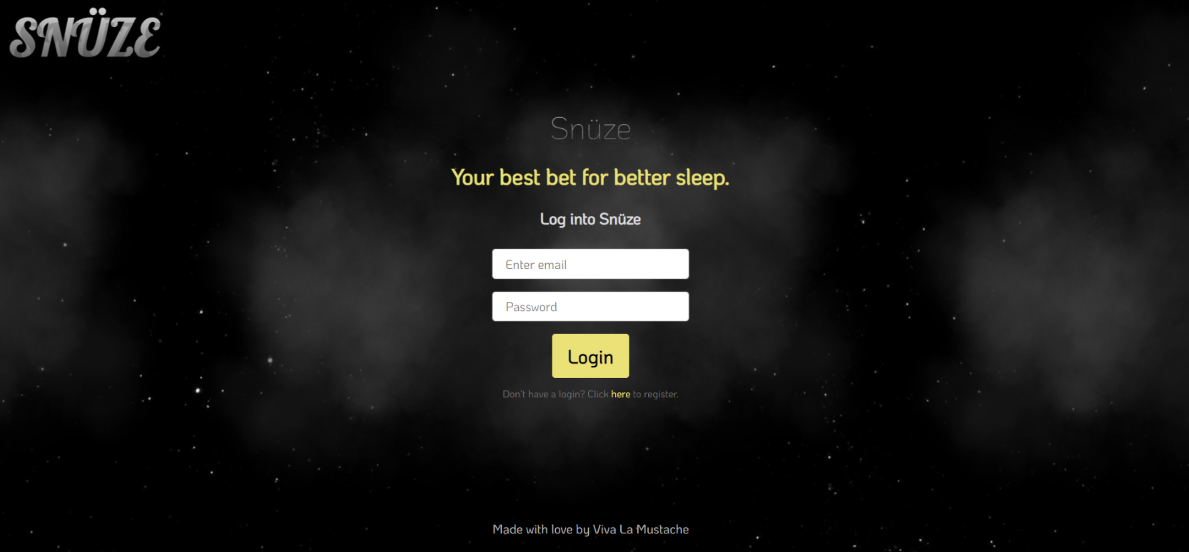 Image of Snuze sleep app